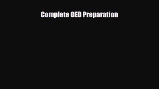 Download Complete GED Preparation PDF Book Free