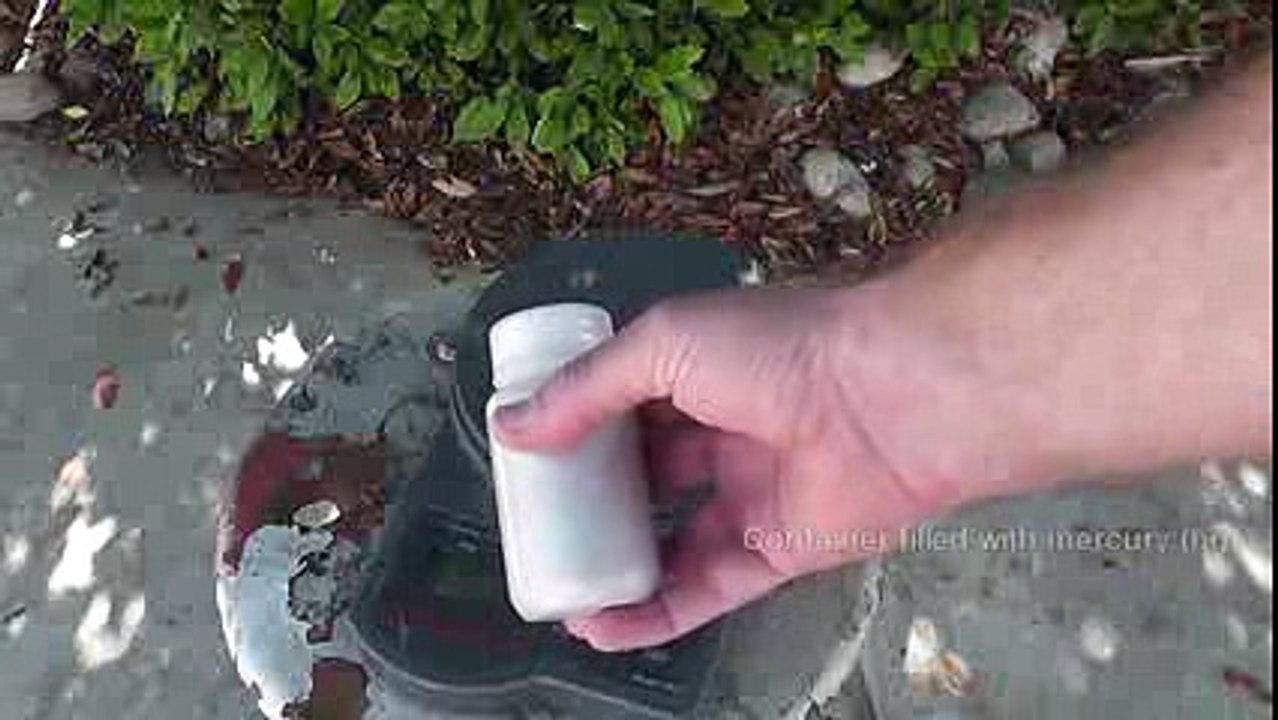 MERCURY-Filled Water Balloon - Science!