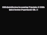 Download CliffsQuickReview Accounting Principles II (Cliffs Quick Review (Paperback)) (Bk.