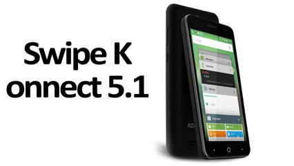 Swipe Konnect 5.1 With 3G Support, 3000mAh Battery Launched