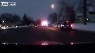 Cop Sandwiched, Injured During Pit Maneuver