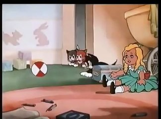 Dibujos animados de Disney - espanol latino. año 1935. Tres Gatitos Huerfanos - Caricaturas