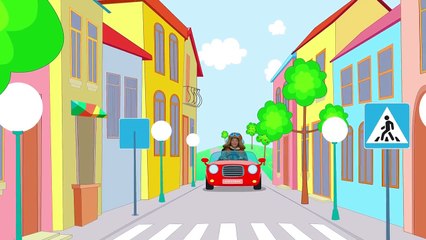 КУКУТИКИ - Еду на машине - Песенка мультик для детей малышей