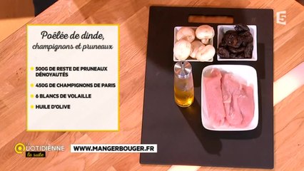 Recette anti-gaspi : poulet au pruneaux