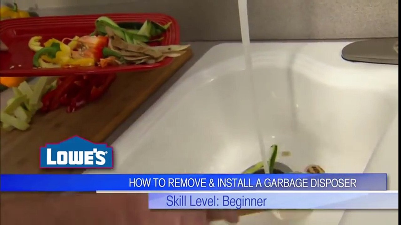 How to Install a Garbage Disposal
