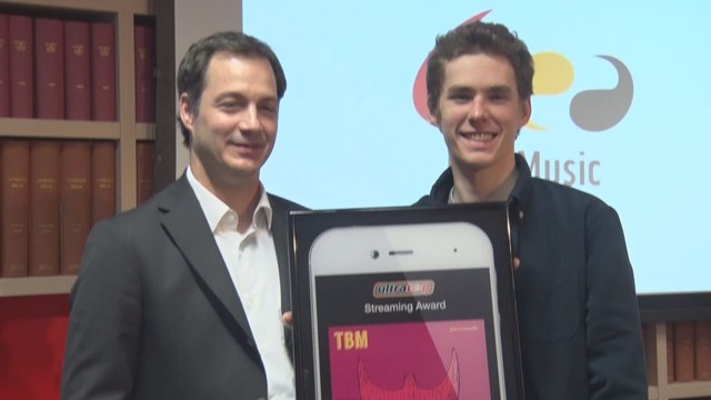Le premier Ultratop Streaming Award remis à Lost Frequencies