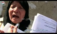 سيدة بوقفة الاطباء مضامنة مع الأطباء عشان( الداخلية قتلت اخوى)