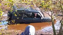 Landrover discovery 4x4 off road fail