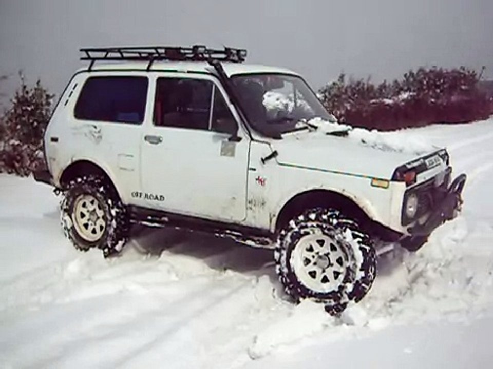 LADA NIVA OFF ROAD SNOW -Montiferru 2012- 4x4