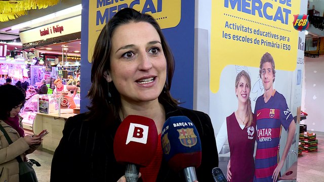 Fundació FC Barcelona: Comemos sano, comemos de mercado