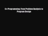Download C# Programming: From Problem Analysis to Program Design PDF Free