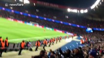Chelsea supporters pepper sprayed during Paris match