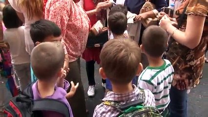 Minikler için ders zili çaldı