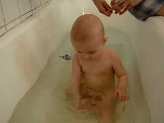 Mom bain de 9 mois!