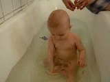 Mom bain de 9 mois!