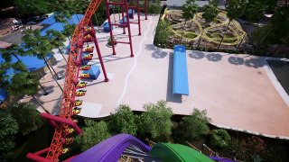 The Joker Roller Coaster Teaser w POV Clips Six Flags Discovery Kingdom 2016