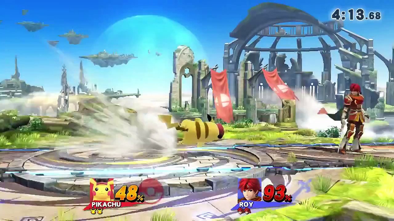 Super Smash Bros Wii U Pikachu!