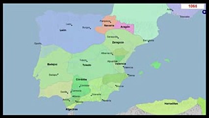 Mapa Histórico de España y Portugal 3000 Años