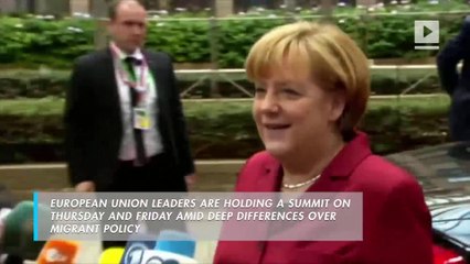 Merkel Vows to Keep Seeking Common Ground on Migrants