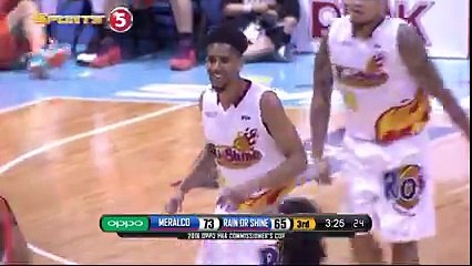 Highlights  Meralco vs Rain or Shine   Commissioners Cup 2016