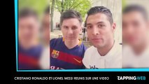 Cristiano Ronaldo et Lionel Messi réunis ensemble ? Les images surprenantes (Vidéo)