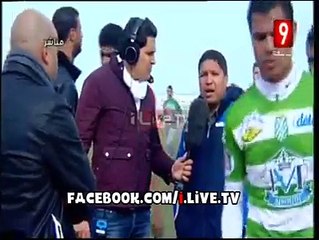 هذا ما يحدث في ملعب المطوية في مباراة الملعب الڨابسي و النادي الصفاقسي