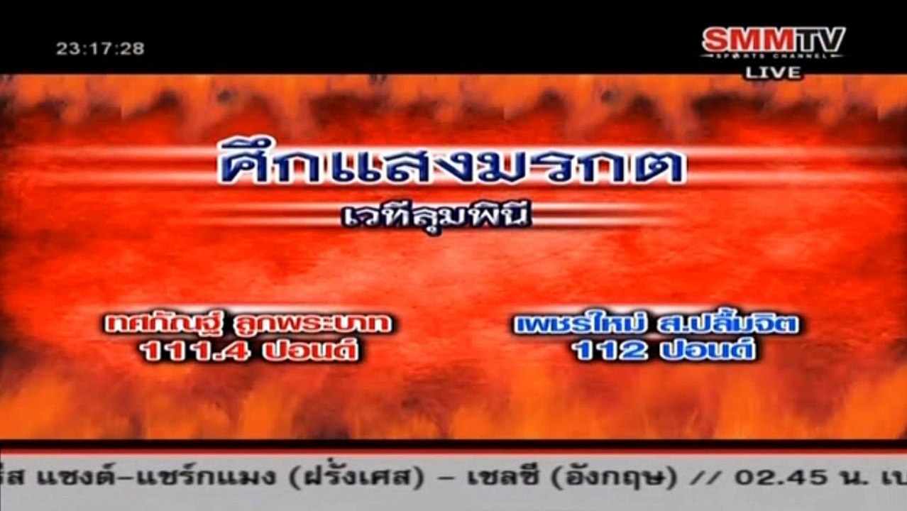 ทศกัณฑ์ ลูกพระบาท Vs เพชรใหม่ ส.ปลื้มจิต, Todsagun Vs Phetmai, 16 February 2016