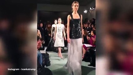 Ivanka Trump attends Oscar de la Renta's NYFW show _ Daily Mail Online
