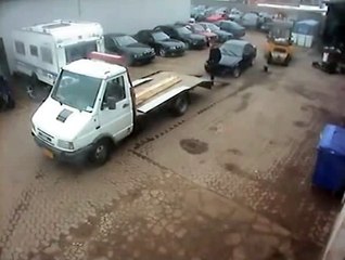 Çekiciye Araba Yüklemede Son Nokta :)