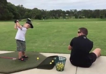 This Dad Is Turning His 3-Year-Old Son Into the Next Golf Superstar