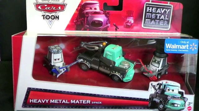 NEW 2013 Heavy Metal Mater Toys Diecast 3 Pack from Walmart Cars Toons Maters Tall Tales
