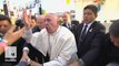 Pope Francis loses his cool after someone grabs his arm