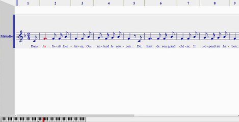 FOLKLORE FRANCAIS - Dans la forêt lointaine / In the distant forest (Noteworthy Composer 2)