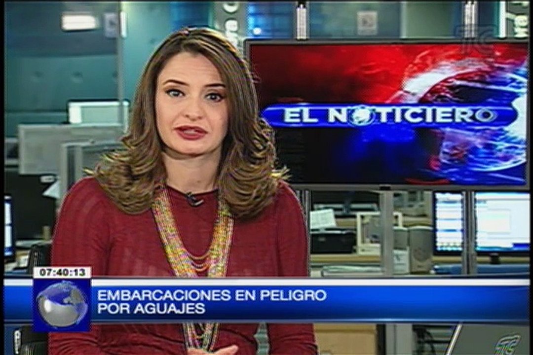 Embarcaciones en peligro por aguajes