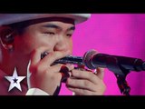 Oscar Chu Performs Mozart With Harmonicas | Asia’s Got Talent Semis 1
