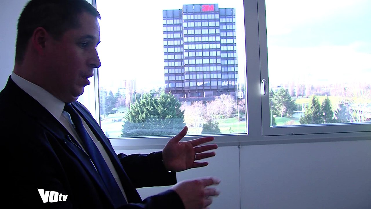 Un espace de télétravail à Cergy
