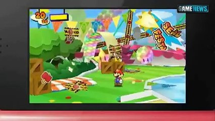 Paper Mario 3DS gameplay trailer (360p)