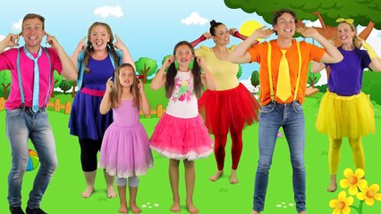 Head Shoulders Knees and Toes with Charlis Crafty Kitchen | Kids nursery rhymes