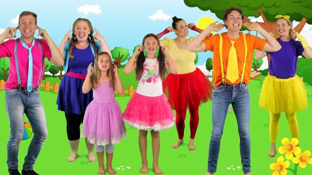 Head Shoulders Knees and Toes with Charlis Crafty Kitchen | Kids nursery rhymes