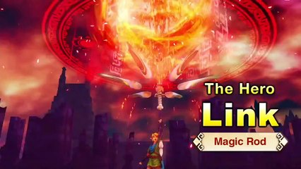 HYRULE WARRIORS Link and a Magic Rod Trailer (720p)