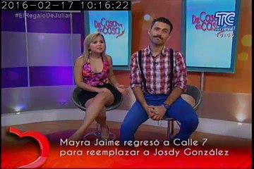 Con lágrimas en sus ojos Josdy se arrepiente de haber cometido una grave falta