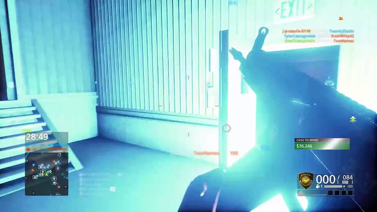 BATTLEFIELD HARDLINE (PS4) RTMR Live Multiplayer Gameplay #21 THE SCAR H DESTROYS!