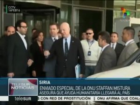 ONU: ayuda humanitaria llega este miércoles a Siria