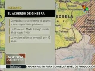 Venezuela reivindica su derecho por el reclamo sobre el Esequibo