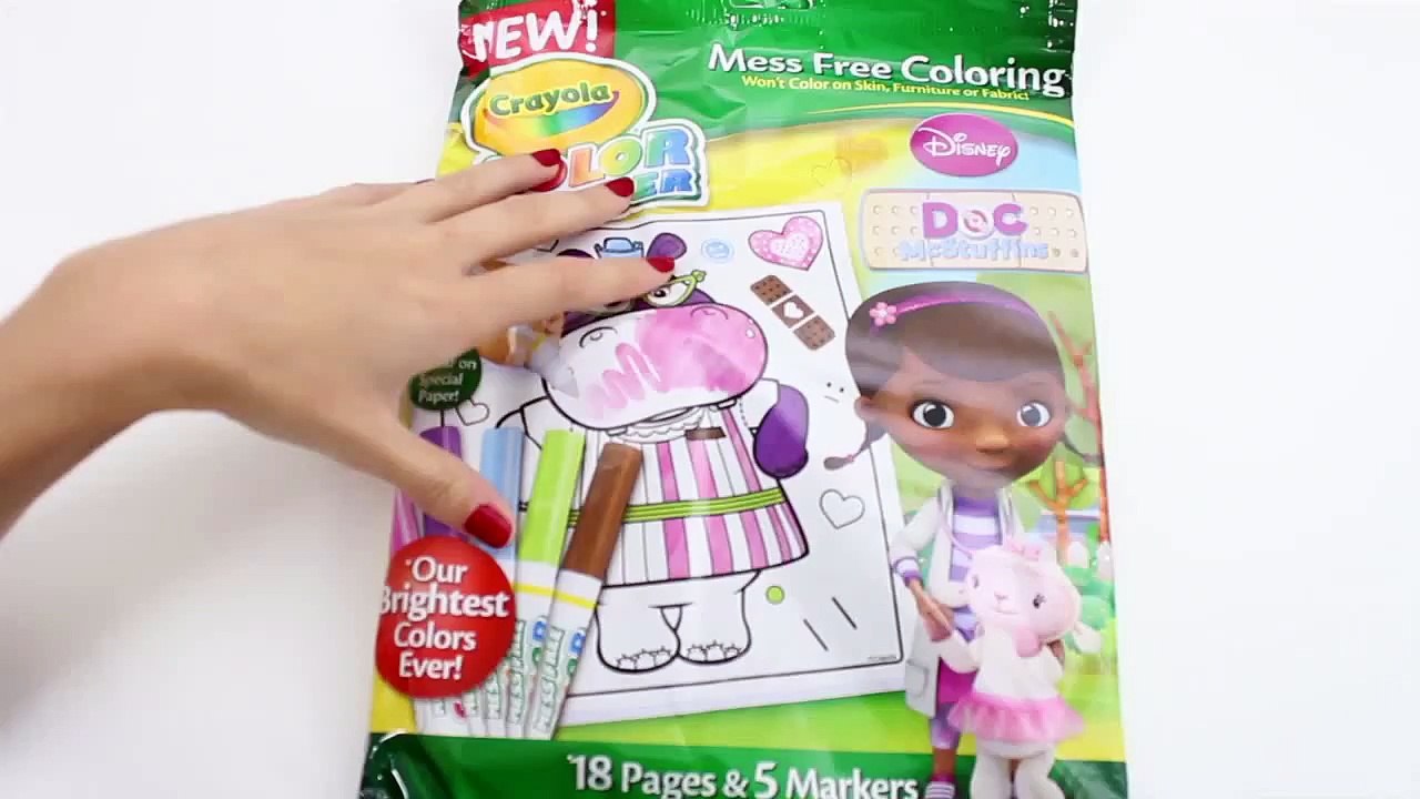 Doc McStuffins Crayola Color Wonder Magical Paint Doc Mc Stuffins Imagine Ink Rainbow Color Pen
