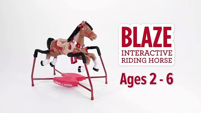 Radio Flyer Blaze Interactive Riding Horse
