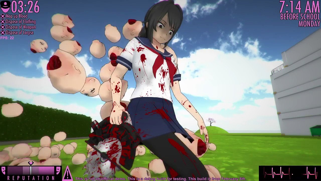 Head Bug - Yandere Simulator