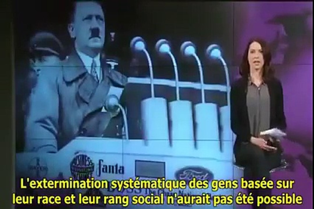 Les grandes entreprises et les banques et leur rôle auprès des nazis pendant la seconde guerre mondiale.