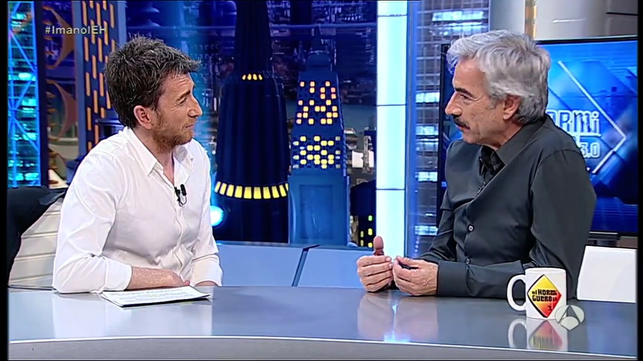 Imanol Arias- 'Si se consigue atajar la corrupción podríamos ir respirando' - El Hormiguero 3.0
