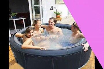 Seek the best inflatable hot tub and soak up any time at your place of convenience
